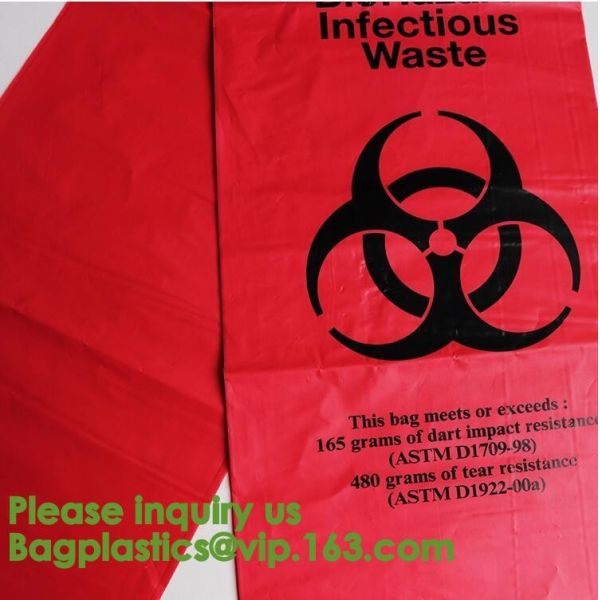 Bio Hazard Tote Bags,Stick-on Red Bio Hazard Waste Bags 6" x 6" 200/Bx,Shop Bio Hazard Shoulder bags online bagease pack