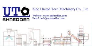 Plastic film recycling - scrap plastic film recylcing line - manufacture: Zibo United Tech Machinery Co., Ltd.