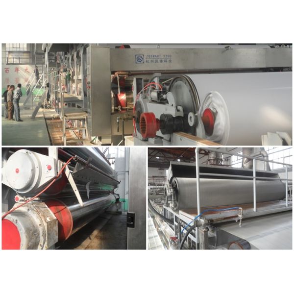 High Grade Copy Paper Making Equipment Environmental Friendly Produce Paper Sheet