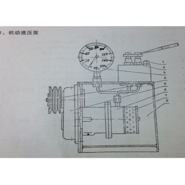 Double Acting Oil Pump High Pressure Pump With Electric Engine For Overhead Line Transmission