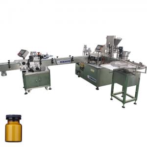Quality 60ml contact lens and liquid wash filling machine liquid clean glasses filling machine line with plastic bottle for sale