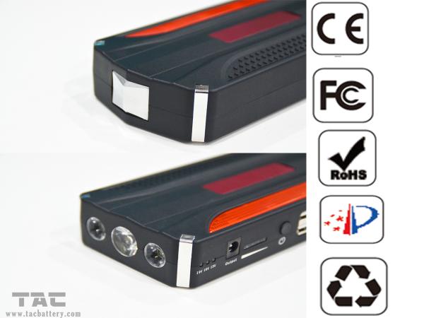2015 Latest 4 USB Output Car Jump Starter with Hammer and Safe Light