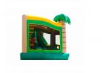 Tropical Inflatable Bouncer Combo Amusement Park Fireproof 19 X 18 X 16m