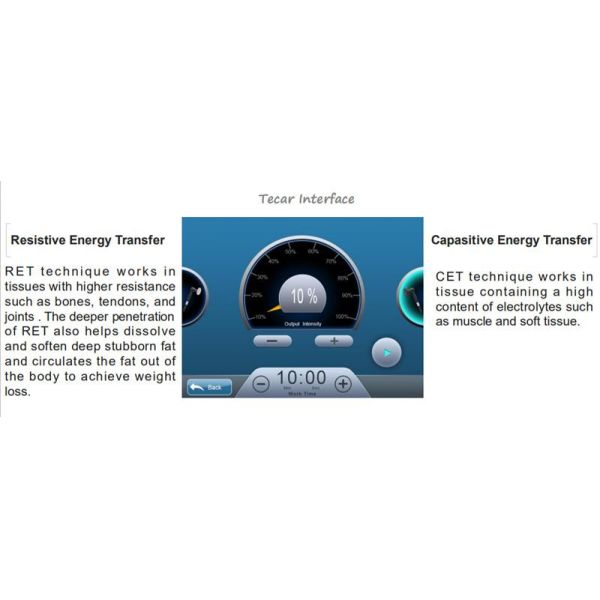 450KHz 3 In 1 EMS Shock Wave Tecar Therapy Machine