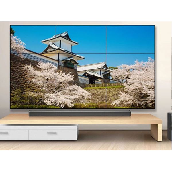 Factory Price UHD Seamless Bezel Lcd Vertical Video Wall With Controller
