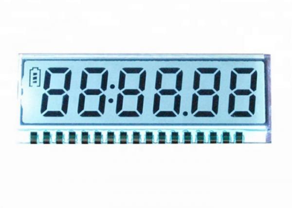 Buy White Color TN LCD Display Custom Numeric LCD Monochrome Display Module at wholesale prices