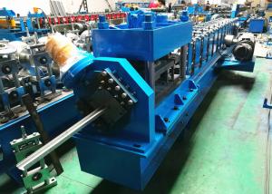 Quality 2&quot; 3&quot; Garage Door Guide Rail Roll Former PLC Controlled With Bending Machine for sale