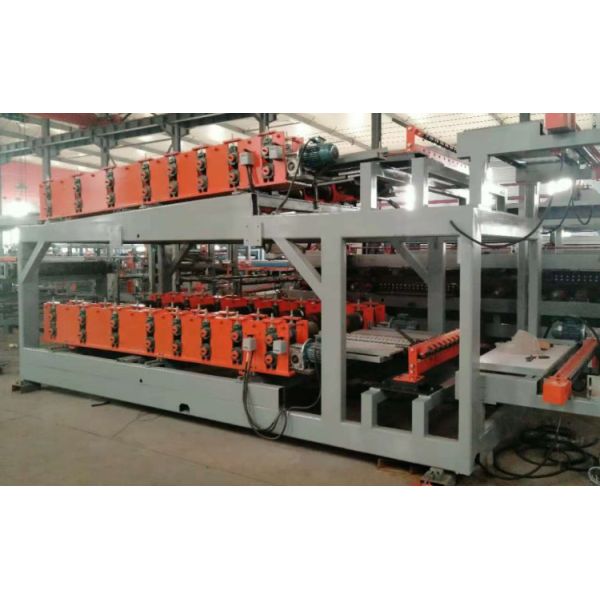 Thermal Insulation Waterproof PU EPS Rock Wool Sandwich Panel Production Line