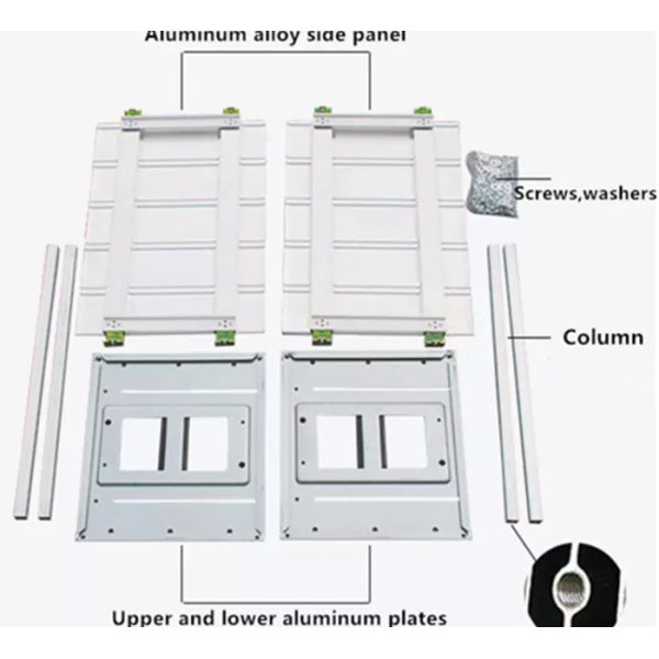 ESD PCB Storage Magazine Rack Aluminum For SMT Production Line