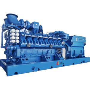 Quality Yuchai 2MW Natural Gas Generator 10.5KV 50Hz Gas Electric Generator for sale