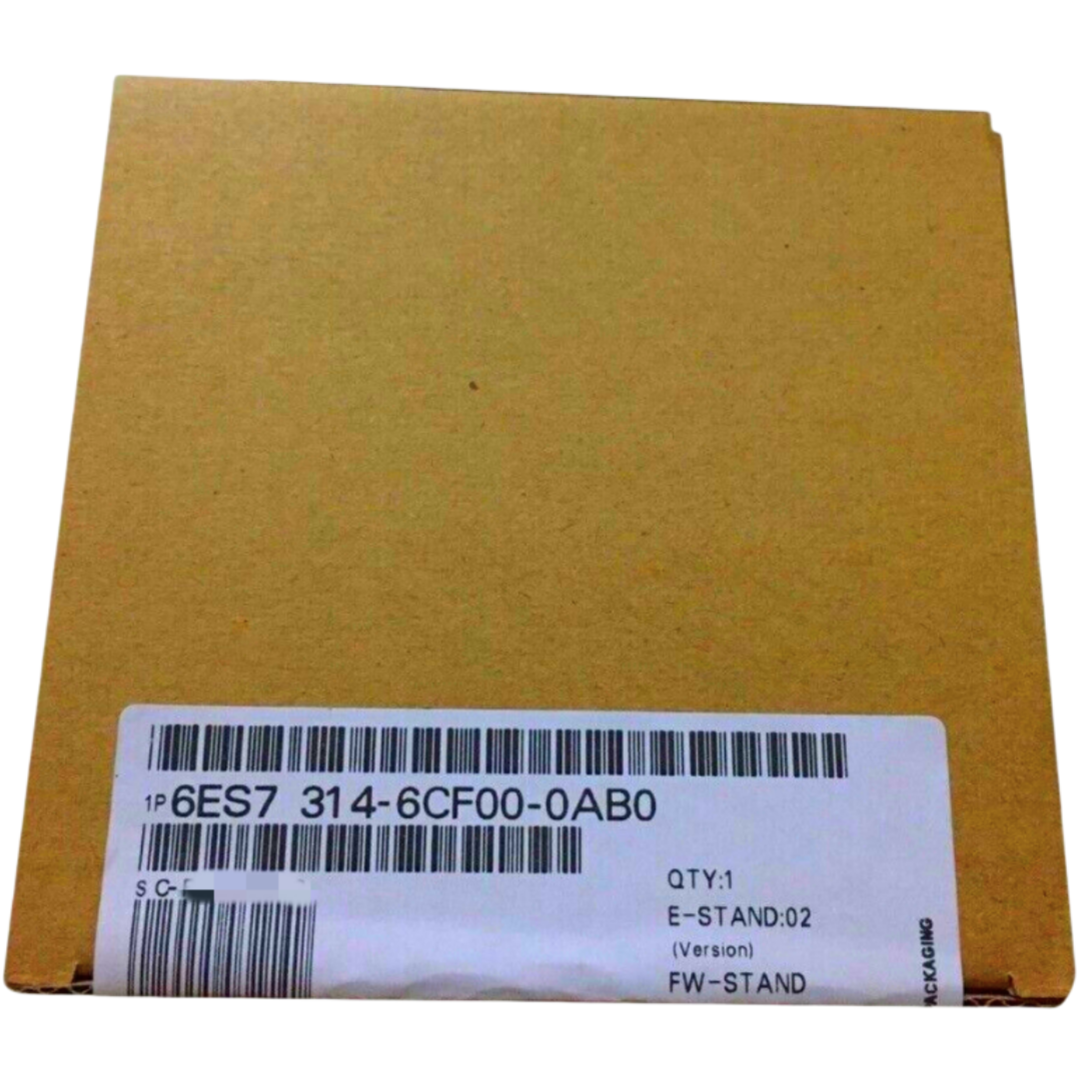 SIEMENS 6ES7314-6CF00-0AB0 SIMATIC S7-300 CPU314C-2 DP CONTROLLER, MPI/DP,48 KBYTE WORKING MEMORY