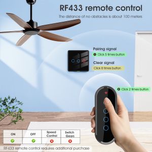 Tuya Fan switch Timer Control Voice No Neutral Wire Required Wall Smart WiFi