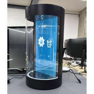 Quality 21.5inch Hologram Cylinder Real Time Holograms Life Size 3D Holographic Display Holotube for sale