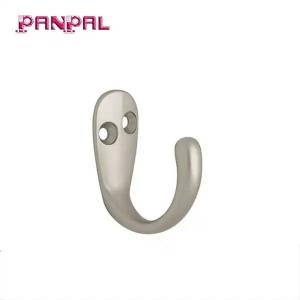 China Bathroom Clothes Holder Single Metal Wall Hooks For Hanger on sale