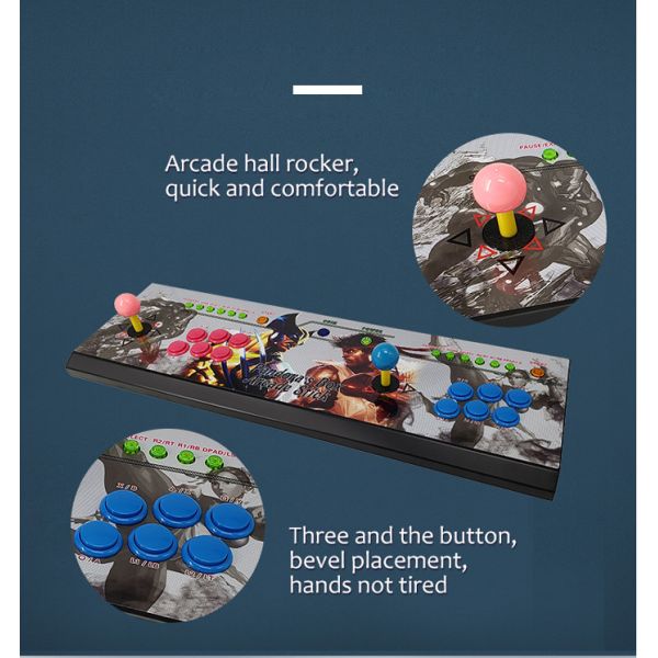 3000 In 1 Retro 2d 3d Arcade Game Console Double Stick Pandora Game Box