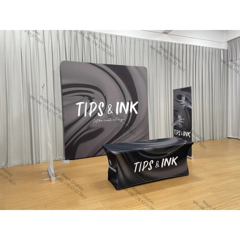 Easy Setup Trade Show Booth Display 10x10ft Exhibition Booth Customize Design Promotion Counter for Expo Tradeshow