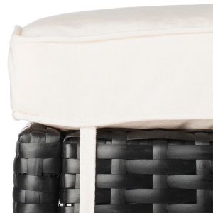 Stackable Height 700mm Depth 400mm Modern Wicker Bar Stools Durable