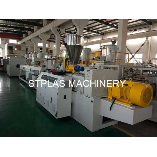 Plastic Single Screw Extruder For Extruding PVC PE PP PET ABS Material