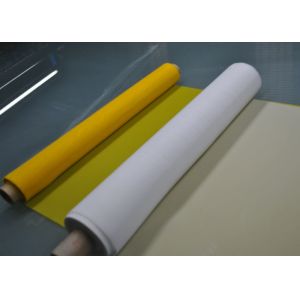 Quality White 100% Polyester Screen Printing Mesh 45 Inch Size , 80T-48 Count for sale