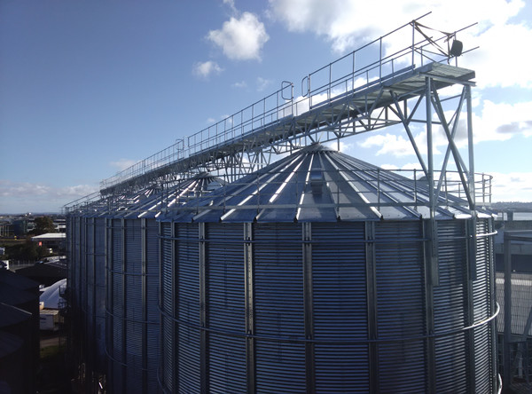 High Capacity 2000 Ton Grain Storage Silo Making Machine 23.8m * 23.8m * 34.91m