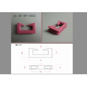 Quality Pink Red Textile 95% 99% Al2O3 Aluminum Oxide Ceramic Eyelets for sale