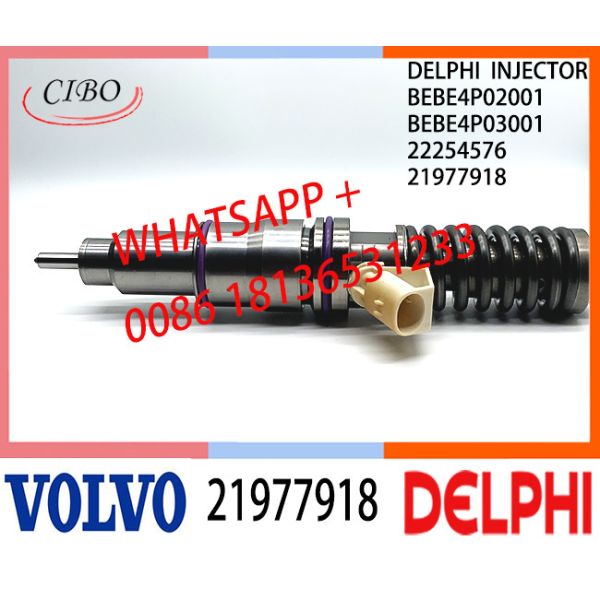 Fuel engine Diesel Injector 21977918 BEBE4P02001 BEBE4P03001 22254576 E3.27 for VOL MD13 EURO 6