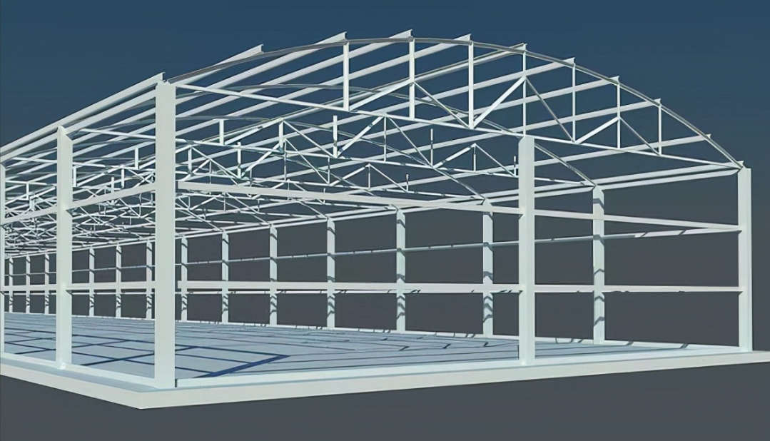 Pre Customized Structural Building Metal Construction Industrial Steel Workshop