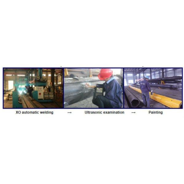 Wear Resistant Soilmec Kelly Bar Mechanical Locking System Anti Rust