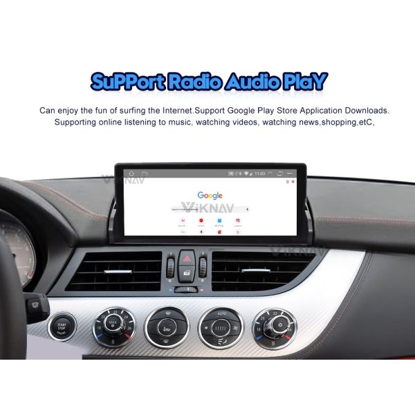 10.25 Inch Android Auto Car Radio For 2009-2018 BMW Z4 E89 GPS Navigation Multimedia Player Wireless Carplay BT 4G