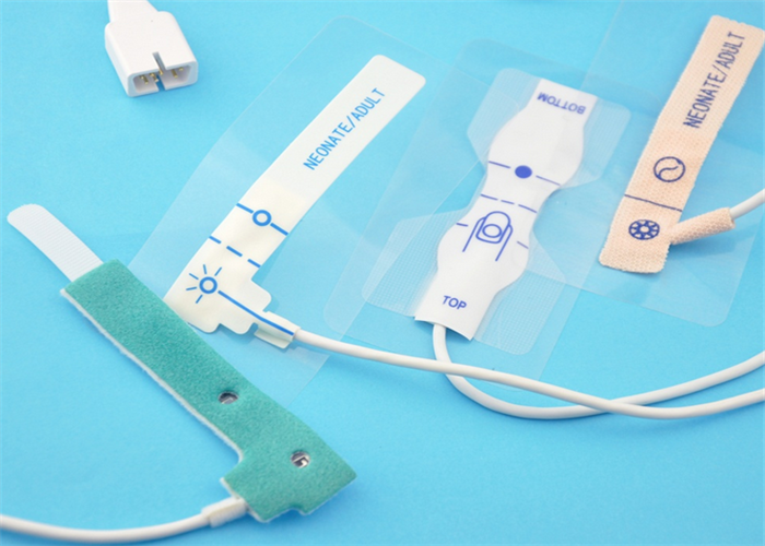 7pin Reliable Pulse Oximeter Probes 0.9m TPU Pediatric Spo2 Sensor