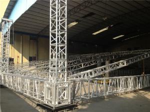 Quality International Custom Stage Roof Truss Easy Install Aluminum Light Stand Widely Exhibition Show for sale