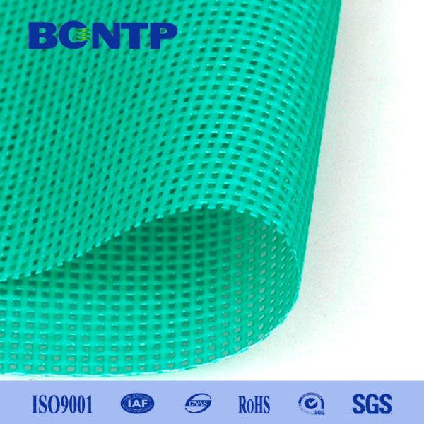 Vinyl Coated Woven Polyester PVC Mesh Fabric PVC Coated Mesh Fabric 1000D
