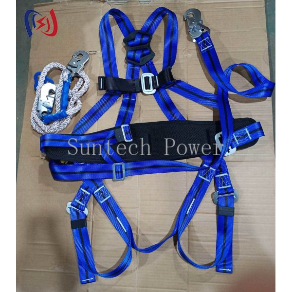 Single Harness Safety Harness 100KG Load Industrial Fall Protection