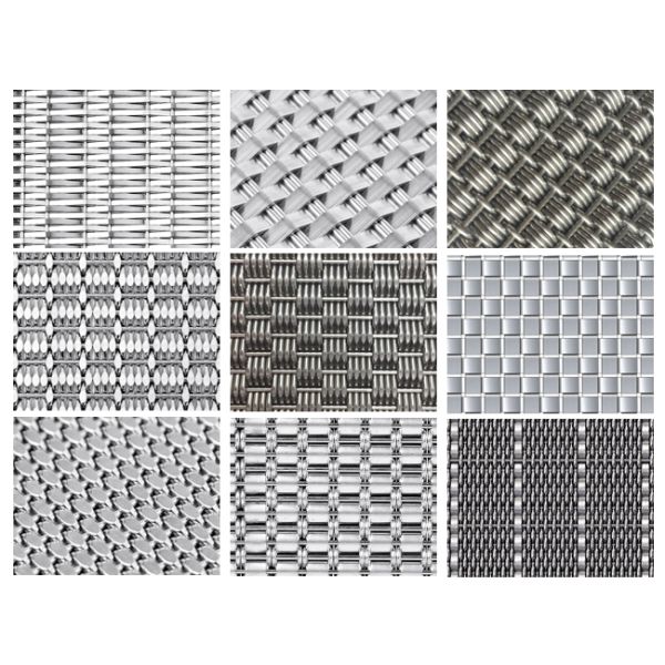 4m Free Oil Woven Wire Mesh Panels Fireproof Elevator Door Cladding