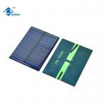 ZW-7355 Mini Poly Silicon Solar Panel 0.55W Renew Solar Battery Charger 6V Epoxy