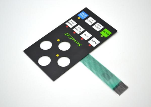 Buy Flexible Multi Keys LED Membrane Switch With Glossy And Tactile Surface at wholesale prices