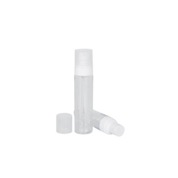 Transparent Plastic 45ml Empty Lotion Bottles With Pump