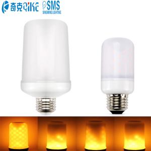 China New Design Fast Ship E27 3W LED Burning Light Flicker Flame Lamp Bulb Fire Effect Decorative on sale