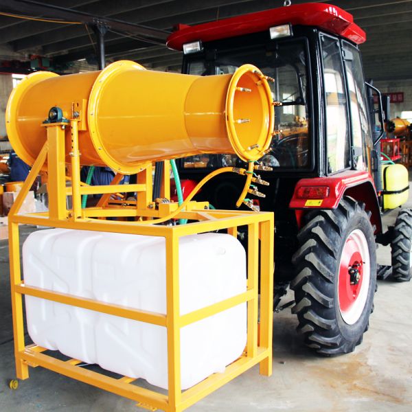 Pneumatic Electrostatic Orchard Sprayer Tractor For Agricultural / Forestry Pest Control