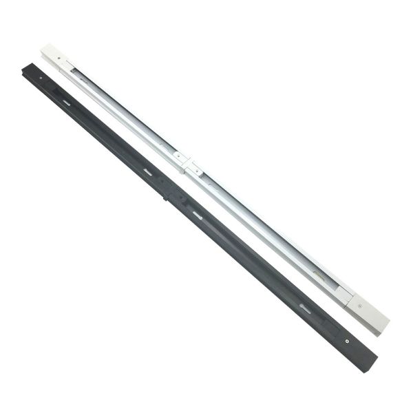 Thick Aluminum Track Rail LED Light Accessories Good Thermal Performance
