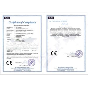 TS Lightning Protection Co.,Limited Certifications