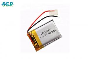 Quality Long Cycle Life Lithium Polymer Rechargeable Battery 3.7V 602535 For MP3 MP4 Player for sale