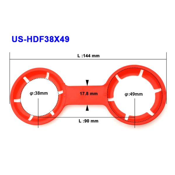 HDPE Plastic Bottle Handles With 2 Pack Design For 38mm Diameter Bottle Neck Holder