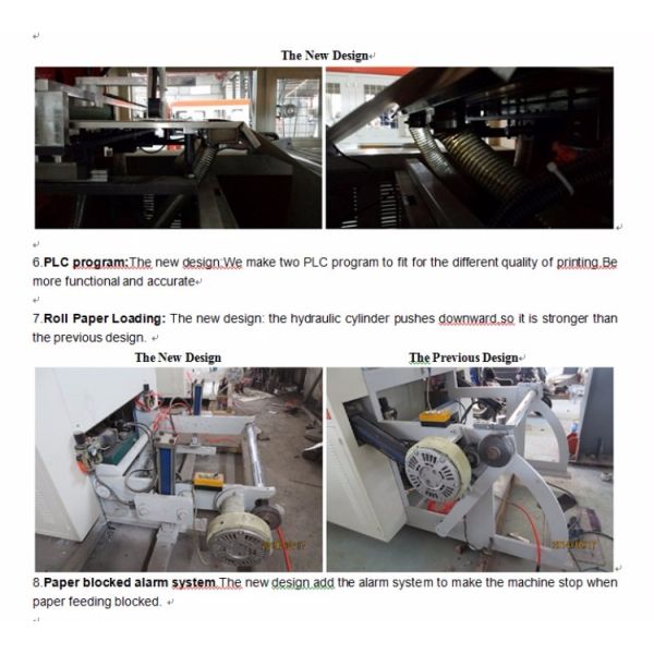 380 V Automatic Paper Roller Die Cutting Machine 90 To 140 Times / Min