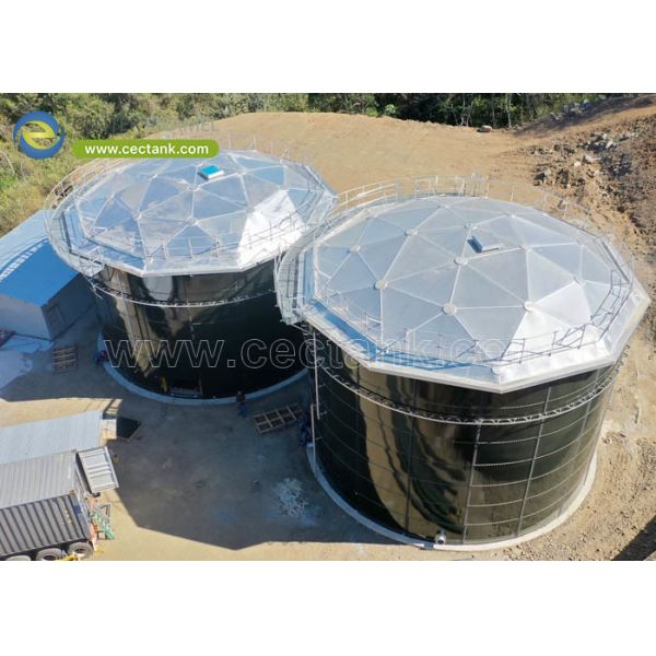 Center Enamel can Provide Aluminum Dome Roofs for Malaysia Crude Oil Storage