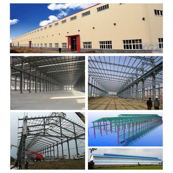 Industrial Metal Construction Building Pre Engineered Crane Supporting Steel Structures