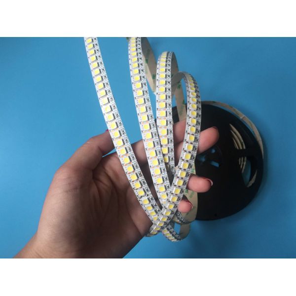 Super Bright Ra 95 Taiwan Epistar / 5050 SMD Flexible LED Strip Light 2700K ~ 6500K