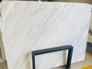 Quality 1.8cm Natural Italy Carrara White Marble Tiles Honed Marble Subway Tile for sale