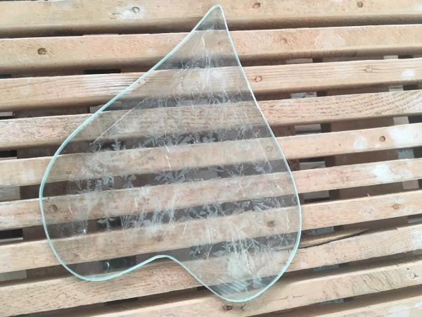Buy 4 / 3 / 2 Mm Beveled Edge Picture Frame Glass Tempered Technical Curve Flat at wholesale prices