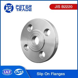Buy cheap JIS B2220 A105 Carbon Steel Stainless Steel ASTM A182 Flat Face Slip On Flanges from wholesalers
